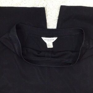 Misook black pull on stretch pants PL